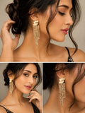 Luxury Crystal Tassel Earrings