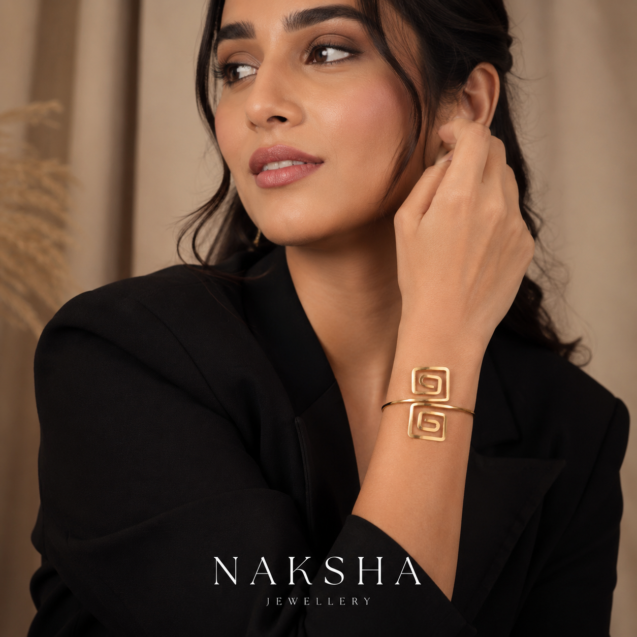 Greek Maze Cuff Bracelet