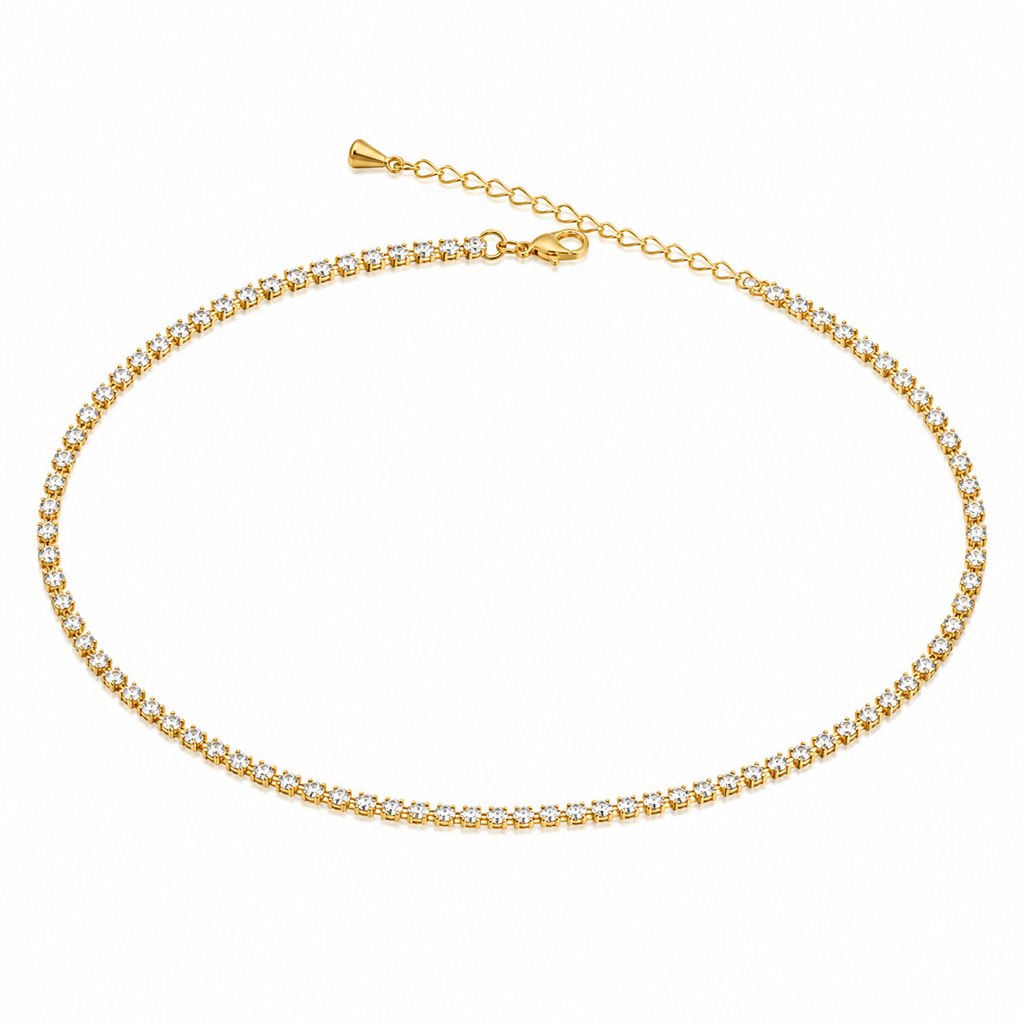 CZ Tennis Waist Chain