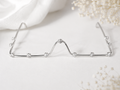 CZ Diamond Nose Bridge Face Jewellery — Gold & Silver