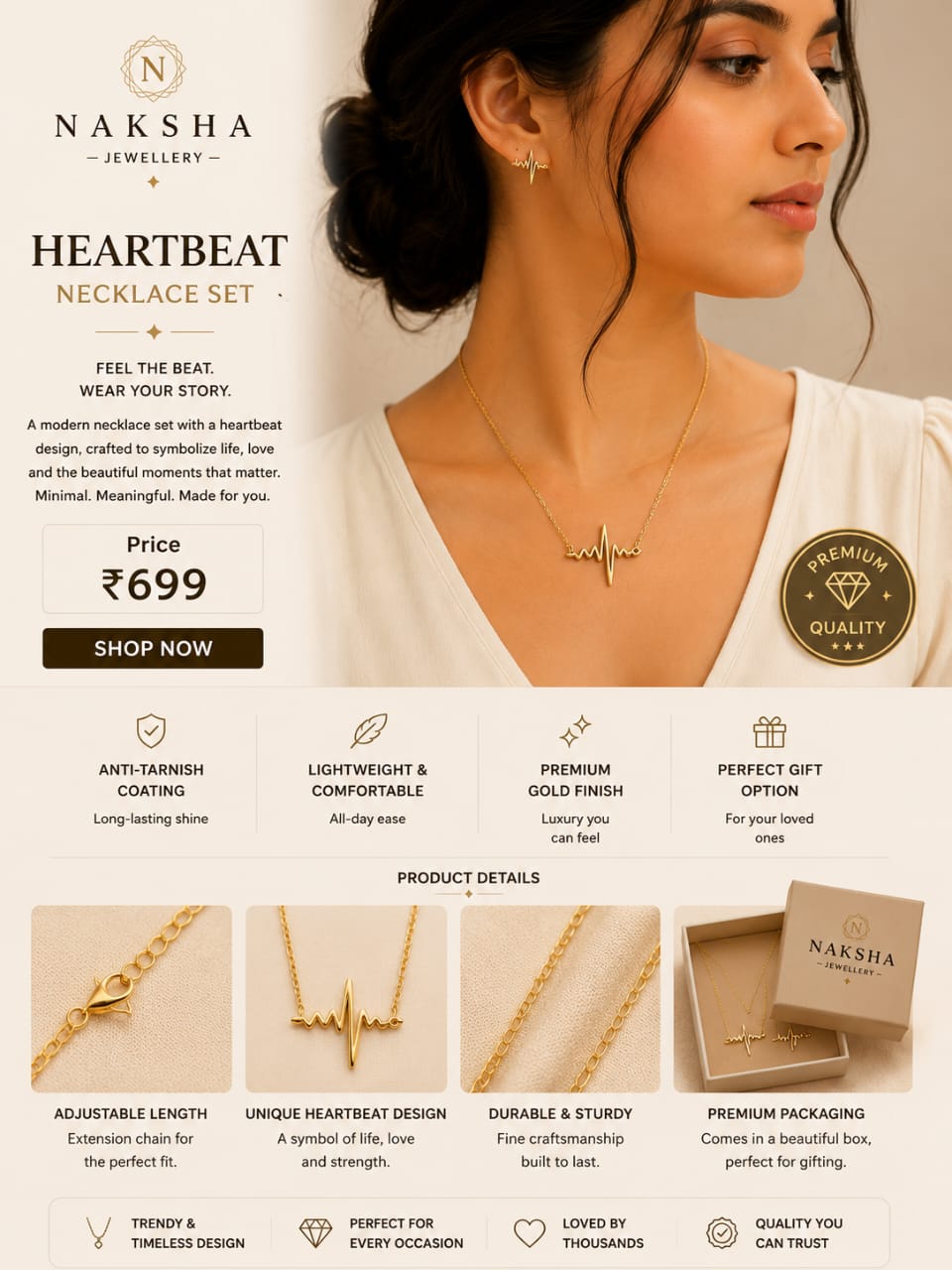 Heart Beat Necklace