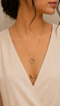 Ring Layered Necklace