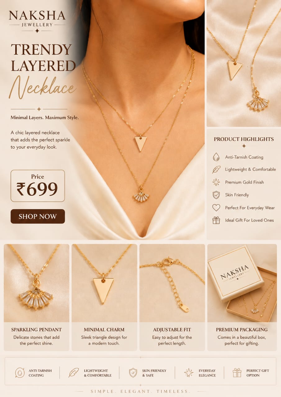 Triple Layer Necklace