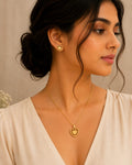 Heart Love Necklace And Earings