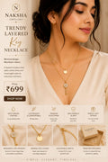 Trendy Layered Key Necklace