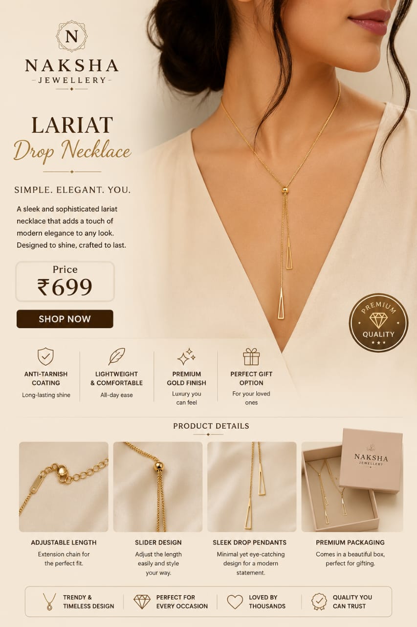 Lariat Drop Necklace