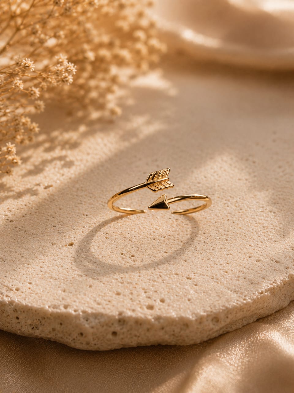 Golden Arrow Ring