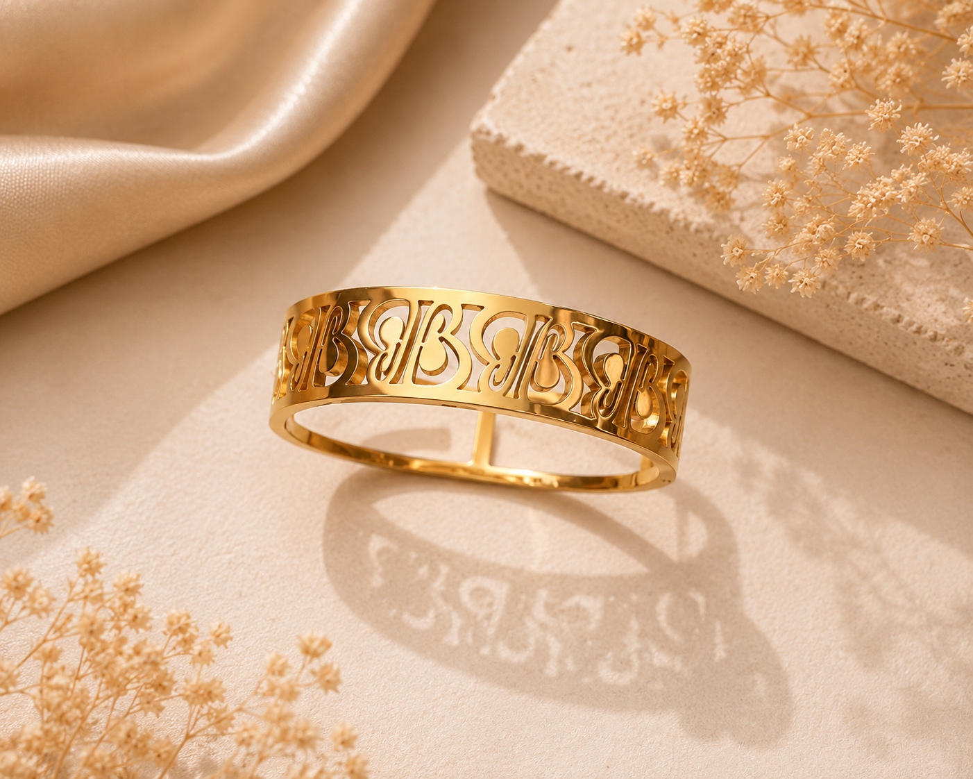 Timeless Elegance Gold Bracelet