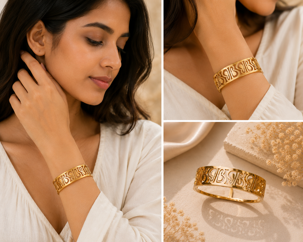 Timeless Elegance Gold Bracelet