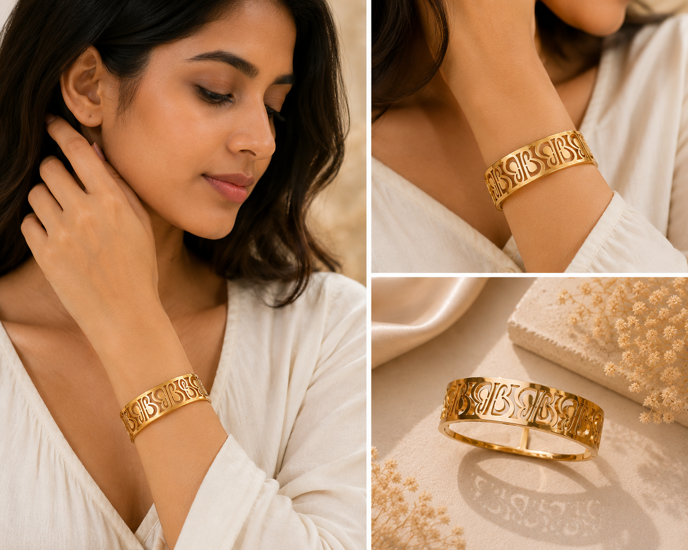 Timeless Elegance Gold Bracelet