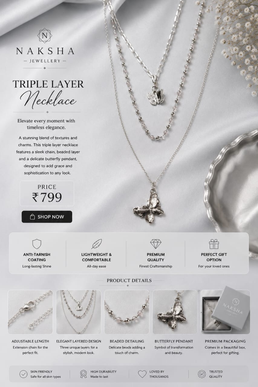 Triple Layer Necklace
