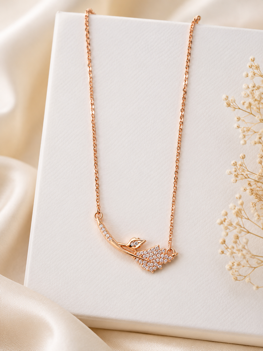 Bird of Branch Necklace