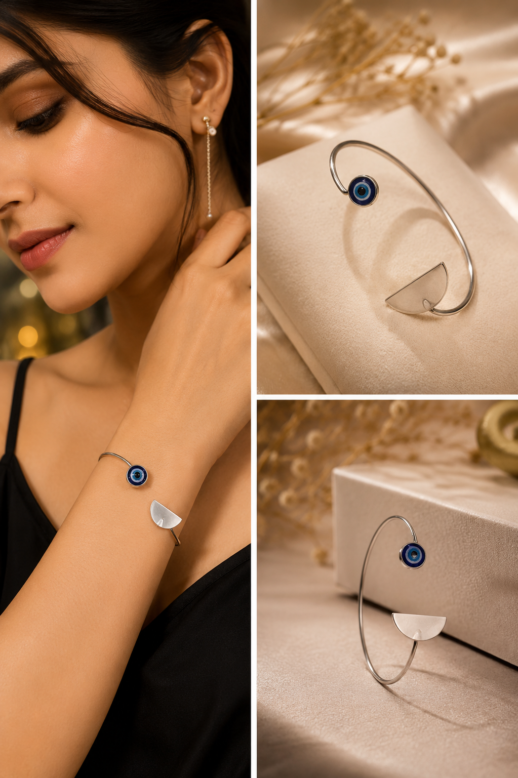 Evil Eye Minimal Bracelet